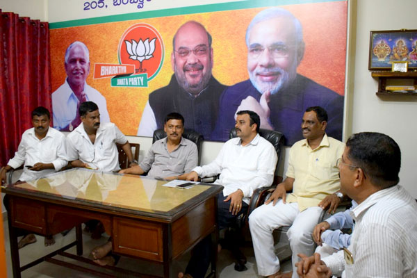 sunil-visit-bantwal-bjp-office